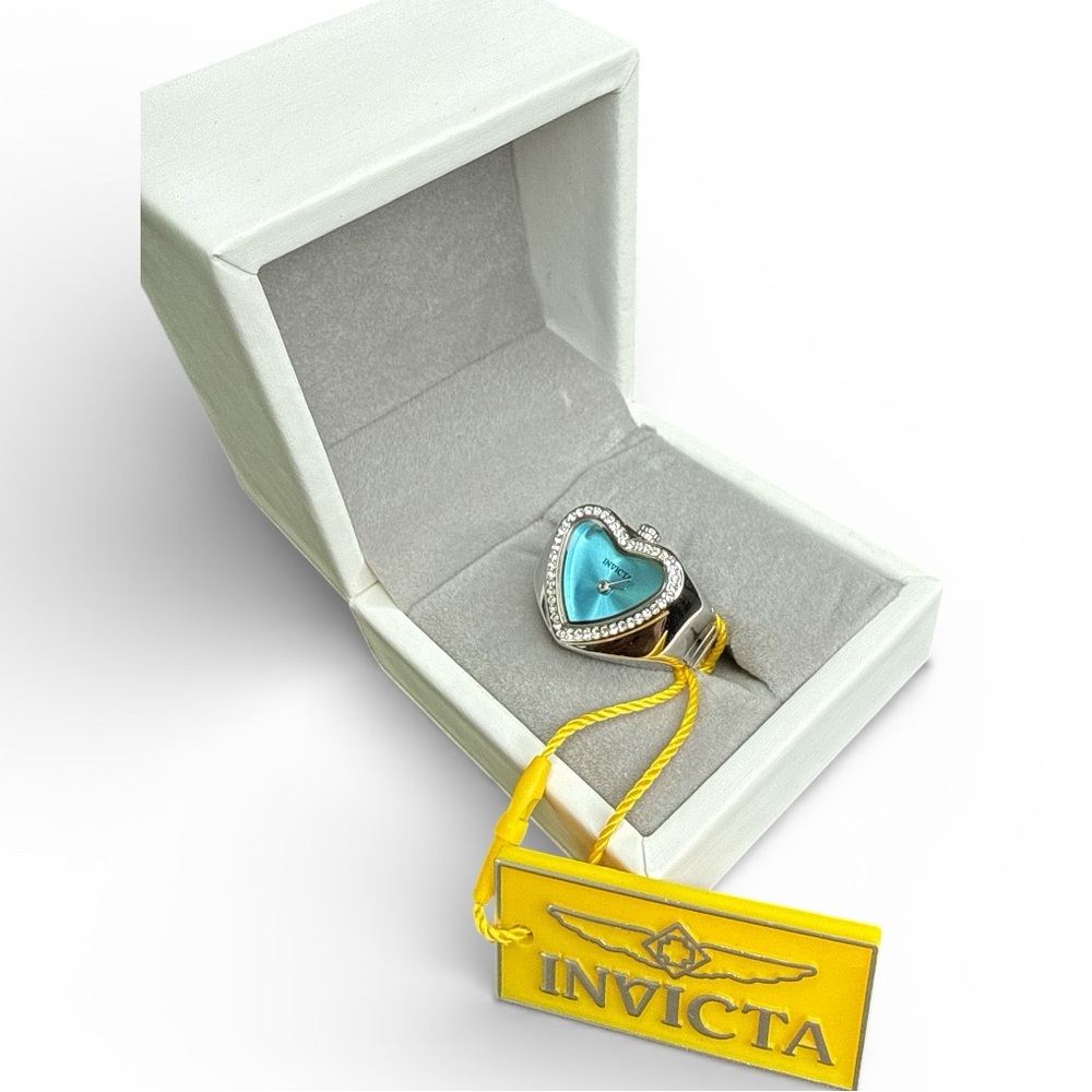 Invicta Mini Angel Women's Ring Watch - 18.5mm, Steel (49573)